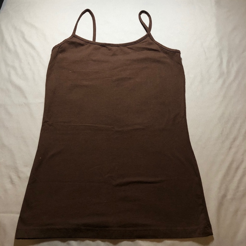 Brown Tank Top